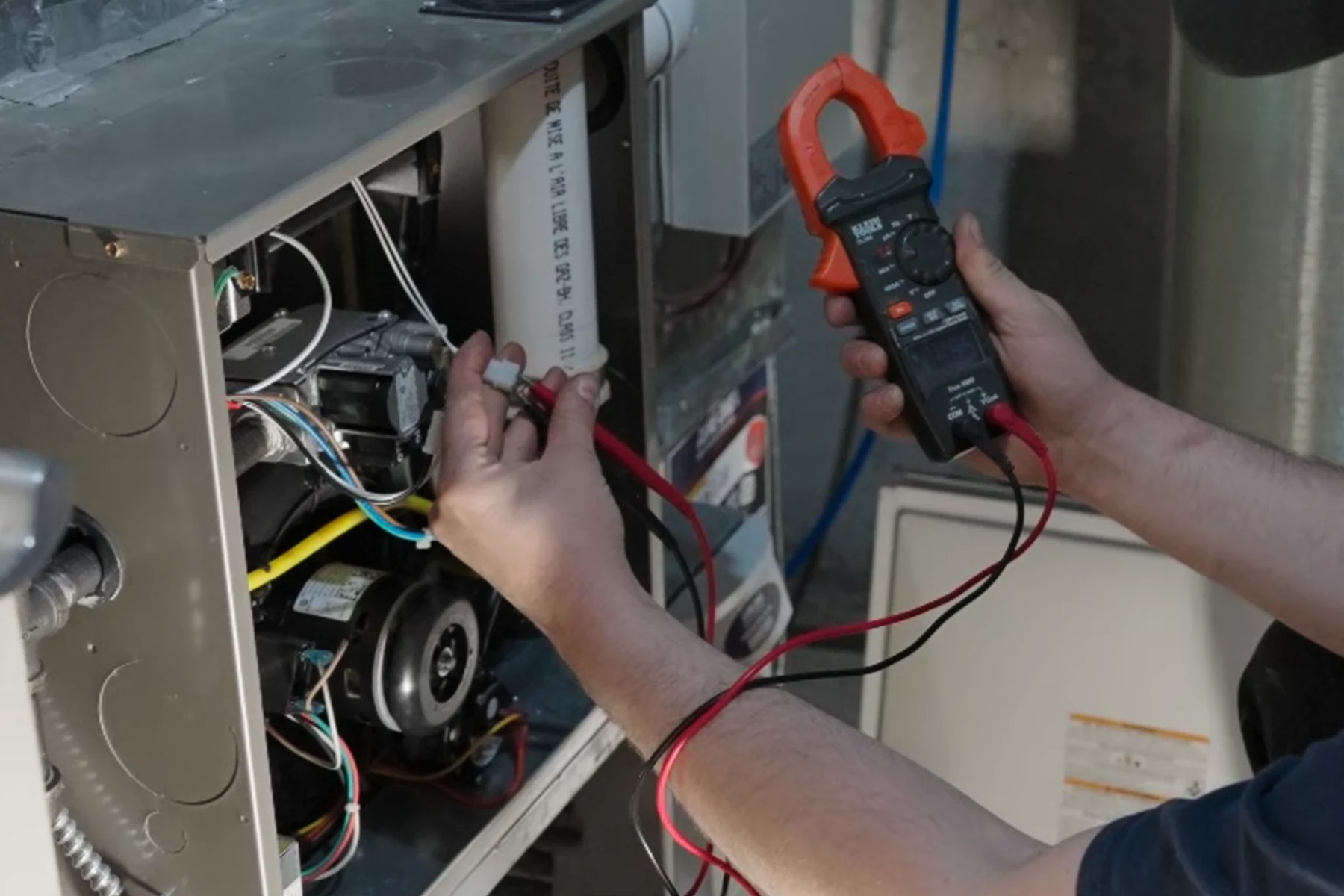Illustrative furnace repair equipment